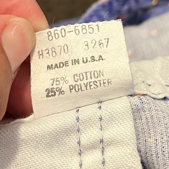 Vintage OshKosh B’Gosh Corduroy Floral Overalls - Picture 3 of 7